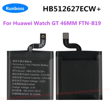 100% Nov Original Baterijo Za Huawei Watch GT 42mm 46mm FTN-B19 ELA-B19 HB512627ECW+ HB302527ECW Pametno Gledati Telefon Baterija