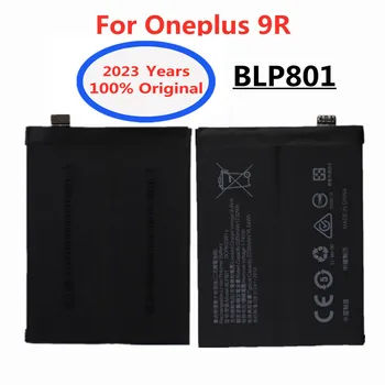 2023 Let BLP801 Originalne Baterije Telefona Za Oneplus 8T 9R Litij-ionska Originalne Nadomestne Baterije 4500mAh Bateria Baterije