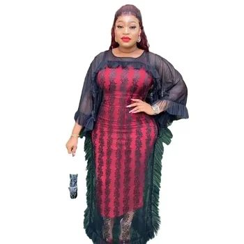 Afriške Obleke za Ženske Tradicionalni Afriki Oblačila Plus Velikost Dashiki Ankara Obleke Abaya svate Dolgo Obleko Maxi Obleke