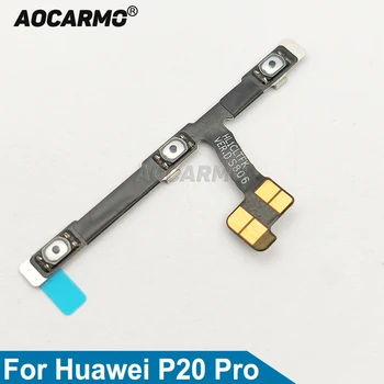 Aocarmo Za Huawei P20 Pro Moči Na Off Gumbom Za Glasnost Tipka Flex Kabel Zamenjava