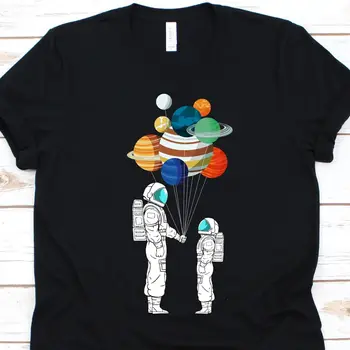 Astronavti In Planetov T Shirt Zunanji Prostor Darilo Astronavt Kostum Kozmonavt