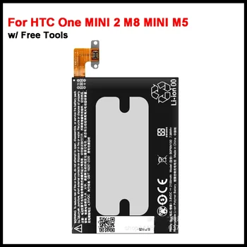 B0P6M100 2100 MAh Nadomestna Baterija za HTC One MINI 2 M8 MINI M5 Mobilnega Telefona Baterije + Orodja