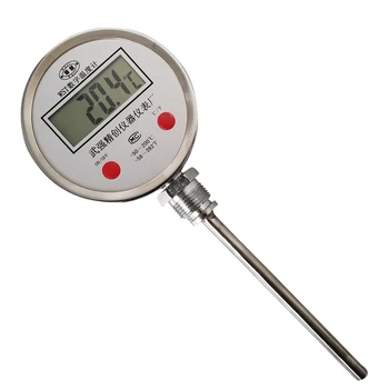 Bimetallic digitalni zaslon elektronski termometer lokalni zaslon termometer reaktorja farmacevtski industriji, kemični industriji