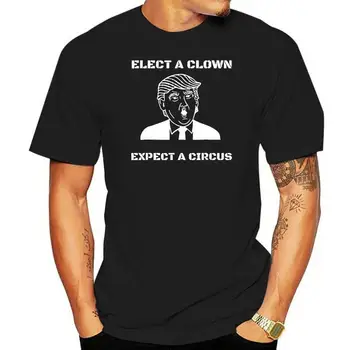 kul človek T-shirt Trendi Izvoli Klovn, ki Pričakujejo, Cirkus, Anti Adut Za noč Čarovnic Moške Tiskanja Priložnostne 100% Bombaža T-Shirt Priljubljen