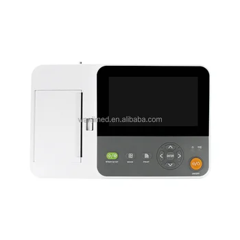 mini prenosni ekg pralni 12 vodi pisane LCD zaslon brezžična ekg monitor