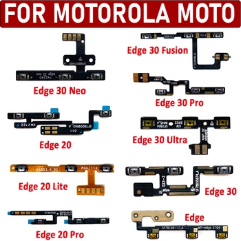 Prvotni Moči Na Off Strani Gumb Za Glasnost Tipka Flex Kabel Zamenjava Za Moto Robu 20 Lite 20 Pro Rob 30 Fusion Neo 30 Ultra