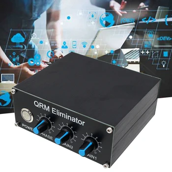 QRM Eliminator X-Faza (1-30 Mhz) KV Obsegih Nastavljiv Aluminijasto Ohišje PG krmilnega Signala Eliminator Za Filmsko Industrijo