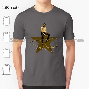 Sam Cooke-Podpis T-Shirt 100% Bombaž Moški Ženske Osebno Vzorec Sam Cooke Podpis Pevka, Tekstopiska Kralj Dušo