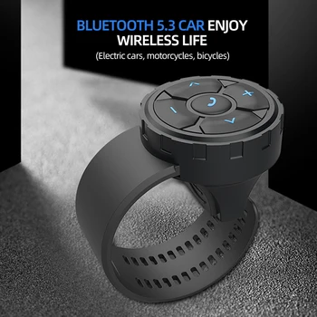 Smart Wireless Bluetooth 5.3 Daljinsko Gumb Univerzalno motorno kolo/Kolo Krmilo Media Controller Avto Volan Nadzor BF