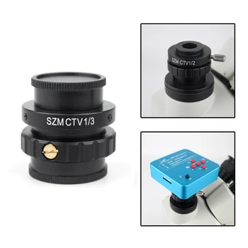 SZMC TV1/2 TV1/CTV 3 Tok 0.5 X 0.35 X 1X C-mount Adapter za Objektiv Trinocular Stereo Mikroskop Zamenjava Dodatki