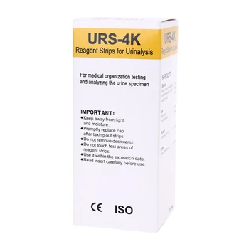 X37E Urinski Test Trakovi za Urina Testi za Ketosis pH Beljakovine, Glukozo 100 Trakovi