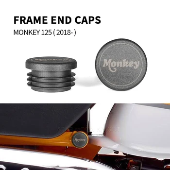 Za Honda Opica 125 Monkey125 2018 2019 2020 2021- Motoristična Oprema Okvirja, Končne Kape Okvir Luknjo Pokrov Kape Plug Dekorativni